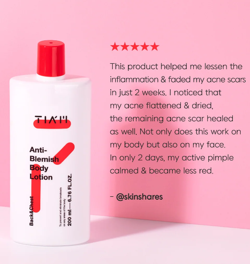 TIA'M - Anti Blemish Body Lotion Back & Chest