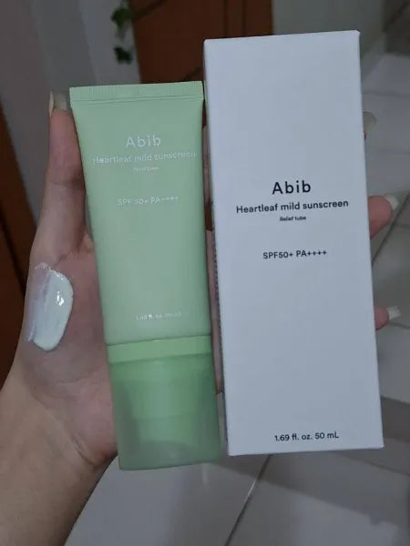 Abib - Heartleaf Mild Sunscreen Relief Tube