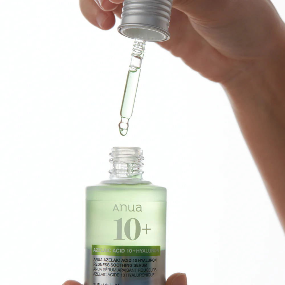 Anua - Azelaic Acid 10 Hyaluron Redness Soothing Serum سيروم الحبوب والاحمرار 💚