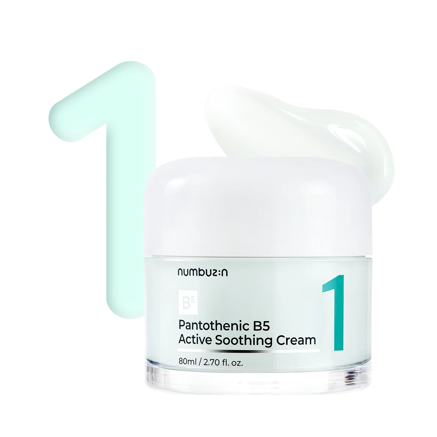 Numbuzin - No.1 Pantothenic B5 Active Soothing Cream