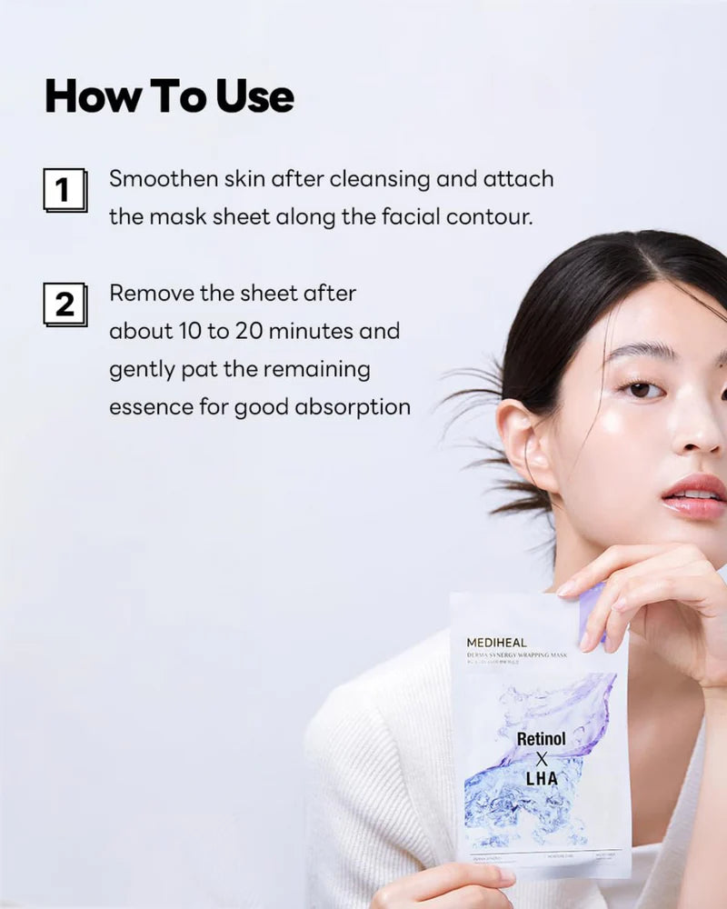 Mediheal - Derma Synergy Wrapping Mask Teatree X Cica - Calming Care