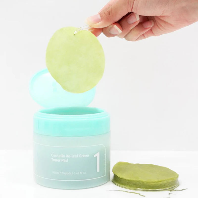 Numbuzin - No.1 Centella Re-Leaf Green Toner Pad
