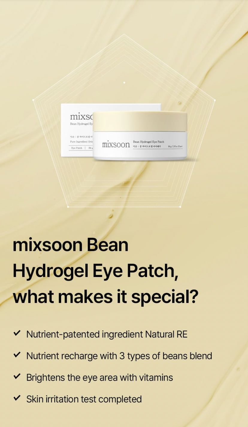 mixsoon - Bean Hydrogel Eye Patch