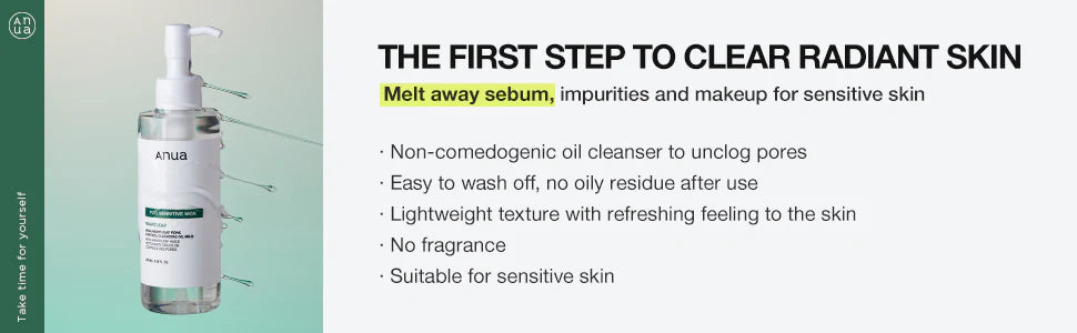 Anua - Heartleaf Pore Control Cleansing Oil Mild
