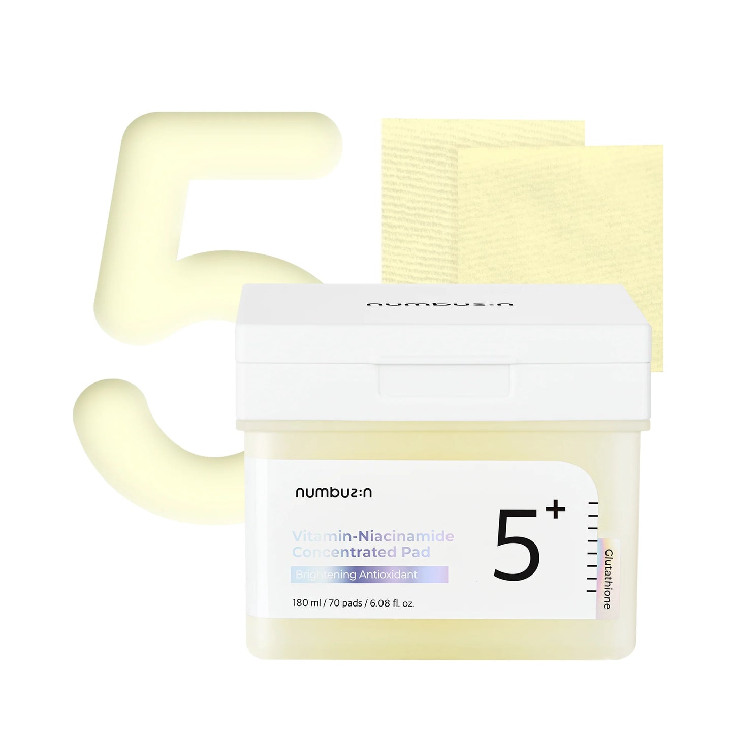 Numbuzin - No.5 Vitamin Niacinamide Concentrated Pad
