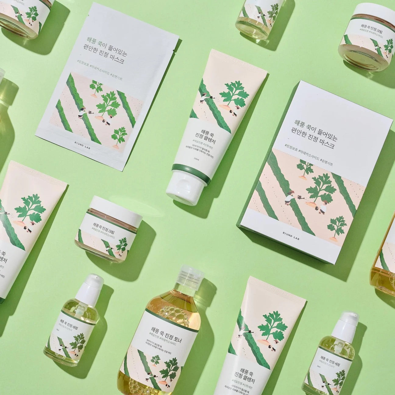 ROUND LAB - Mugwort Calming Cleanser