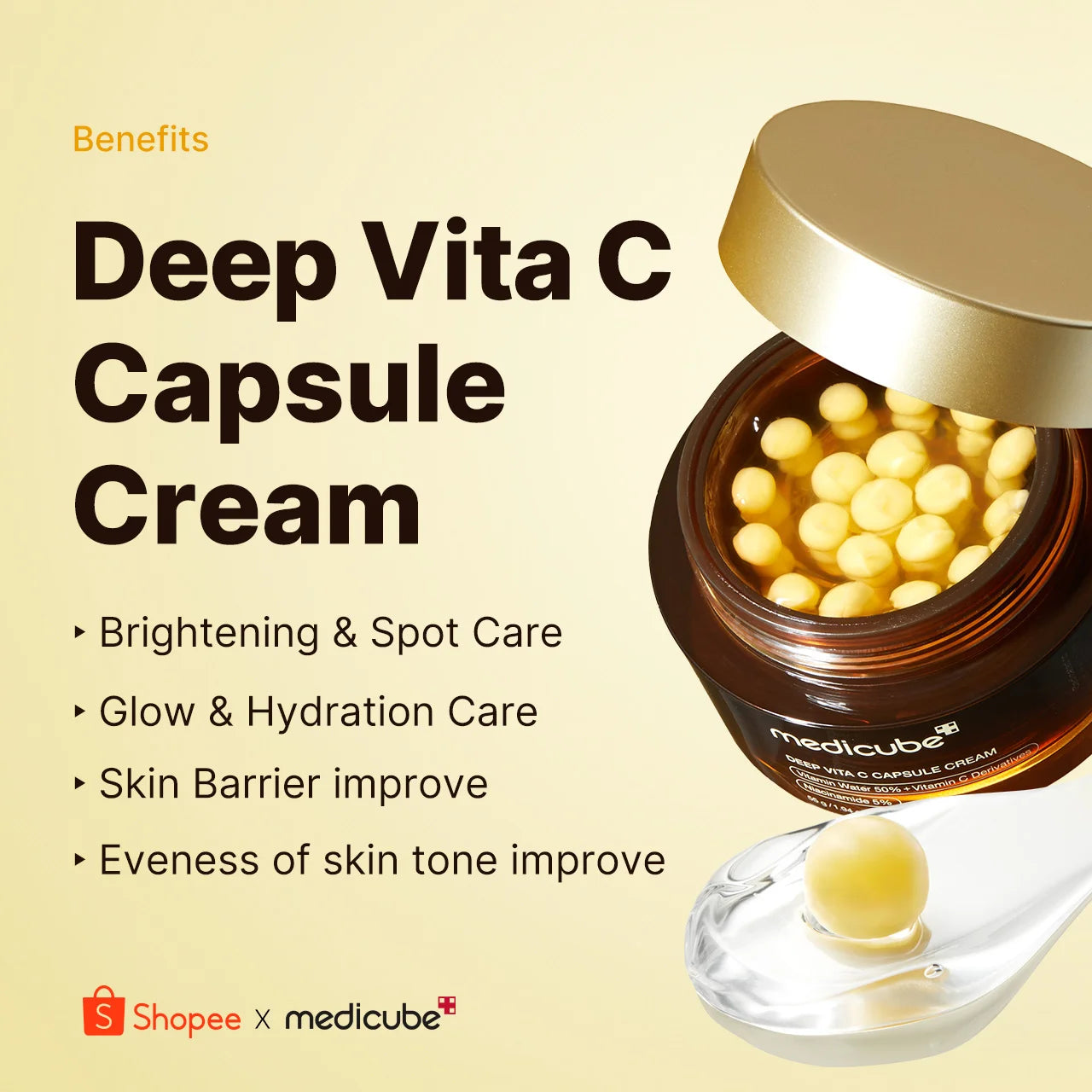 medicube - Deep Vita C Capsule Cream