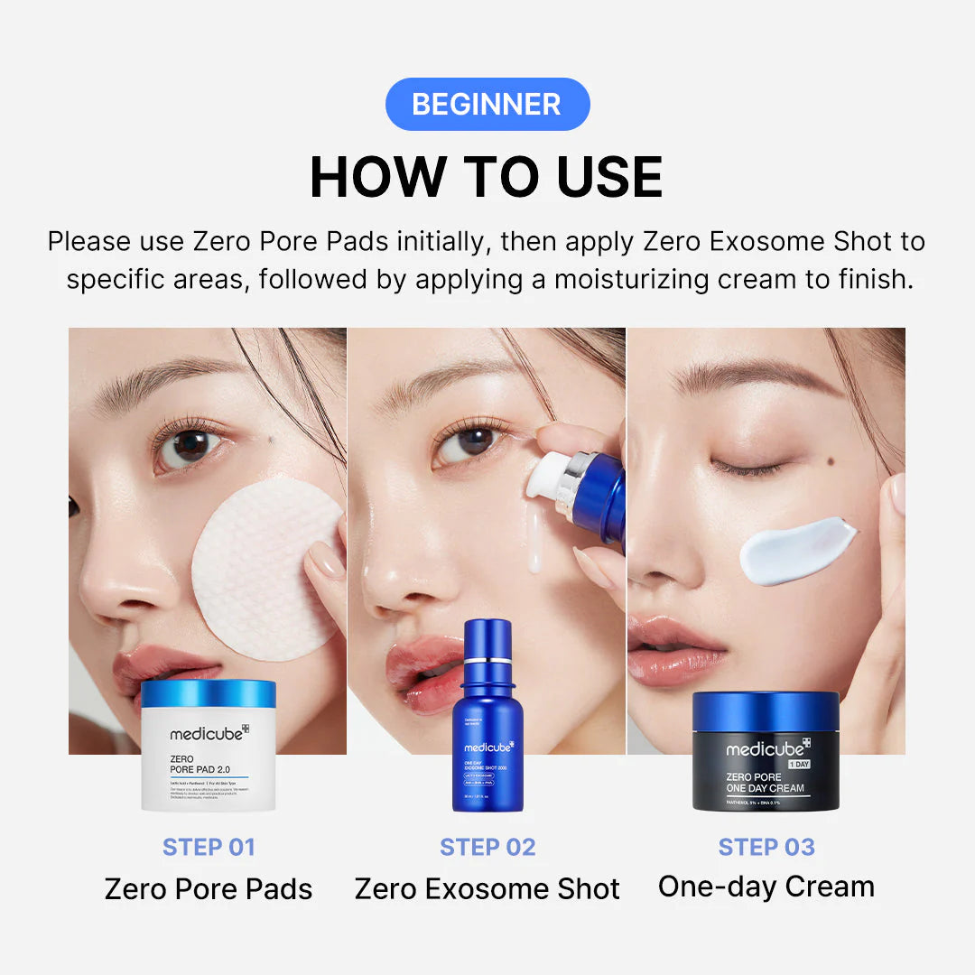 medicube - One Day Exosome Shot Pore Ampoule 2000