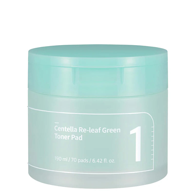 Numbuzin - No.1 Centella Re-Leaf Green Toner Pad