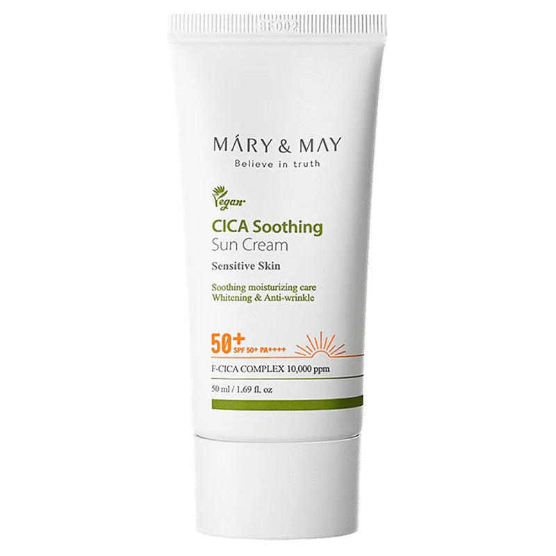 MARY & MAY - CICA Soothing Sun Cream SPF50+ PA++++