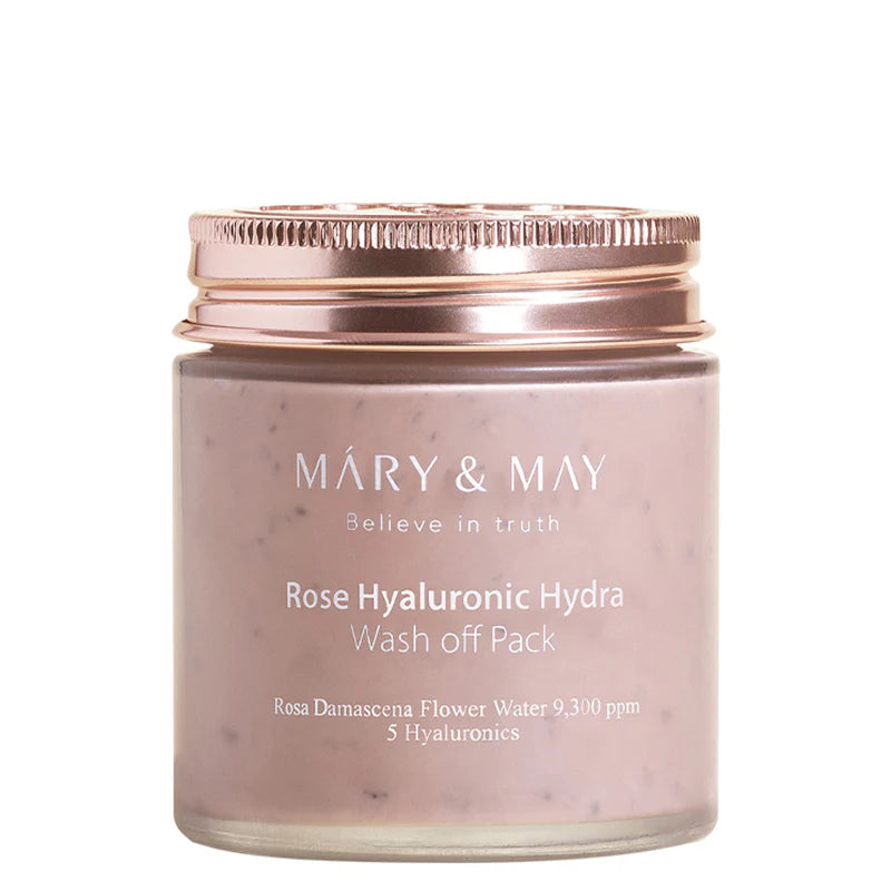 MARY & MAY - Rose Hyaluronic Hydra Wash Off Pack