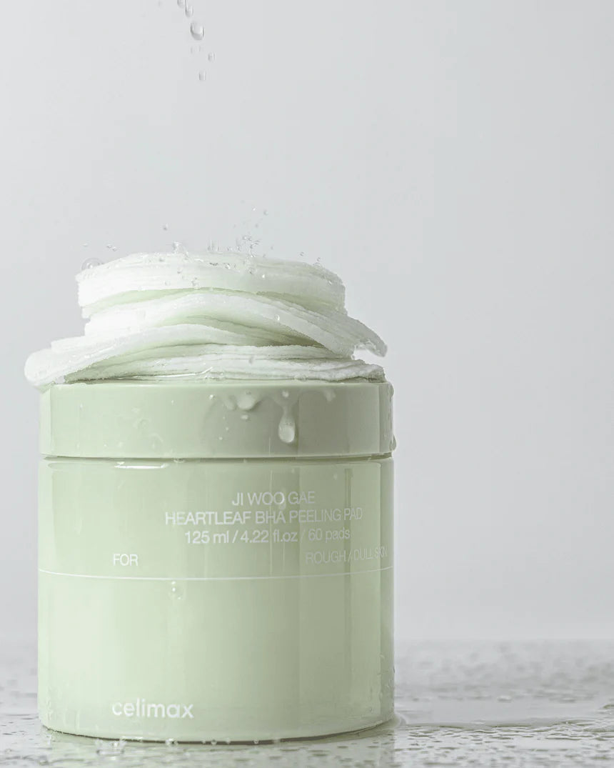 Celimax - JIWOOGAE Heartleaf BHA Peeling Pad