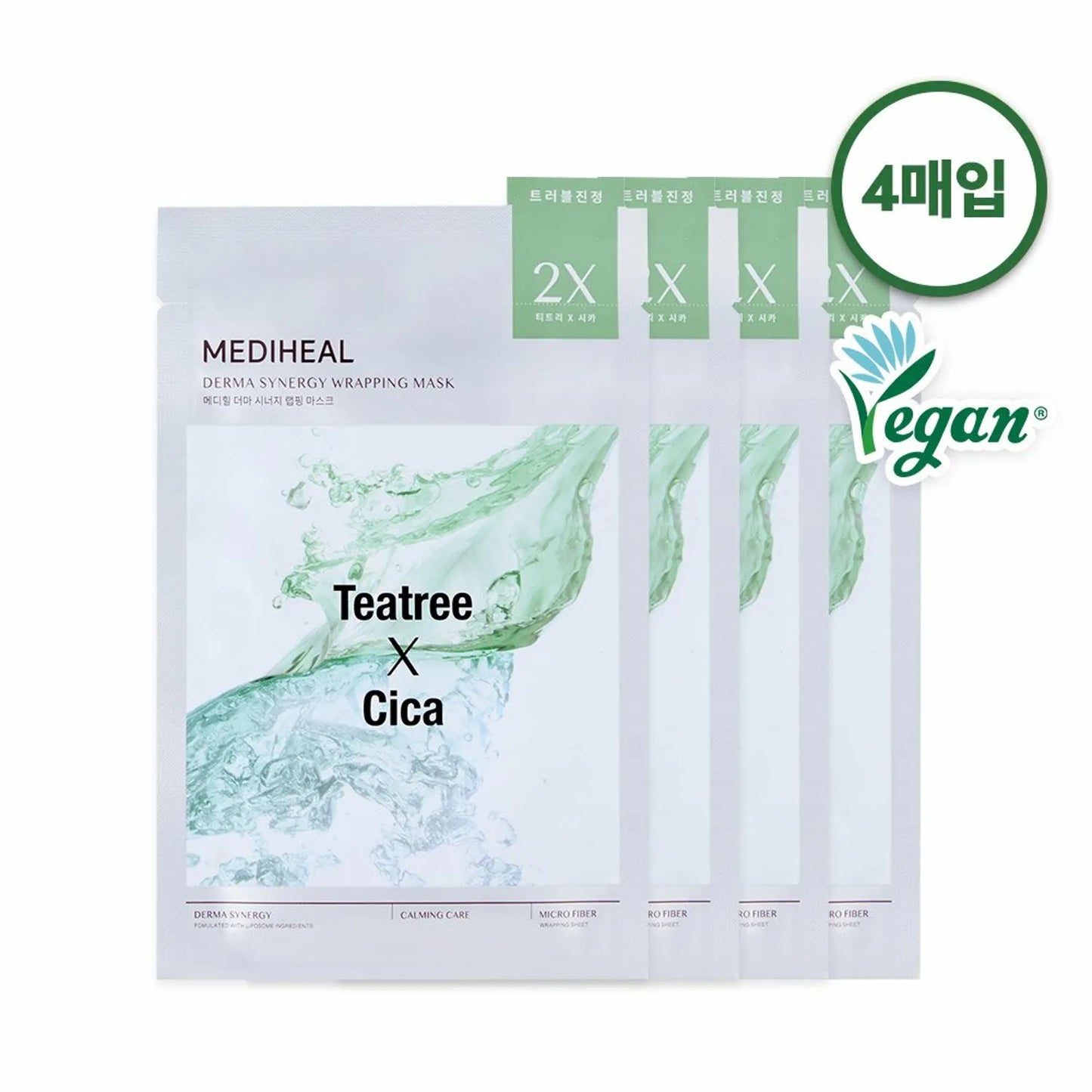 Mediheal - Derma Synergy Wrapping Mask Teatree X Cica - Calming Care