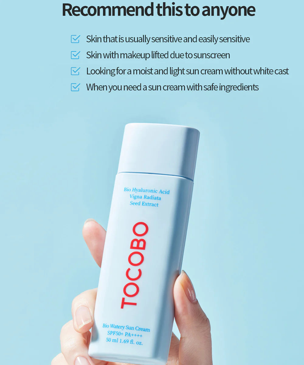 TOCOBO - Bio Watery Sun Cream SPF50+ PA++++