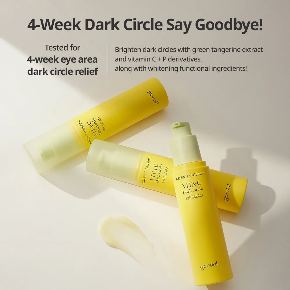 GOODAL - Green Tangerine Vita C Dark Circle Eye Cream