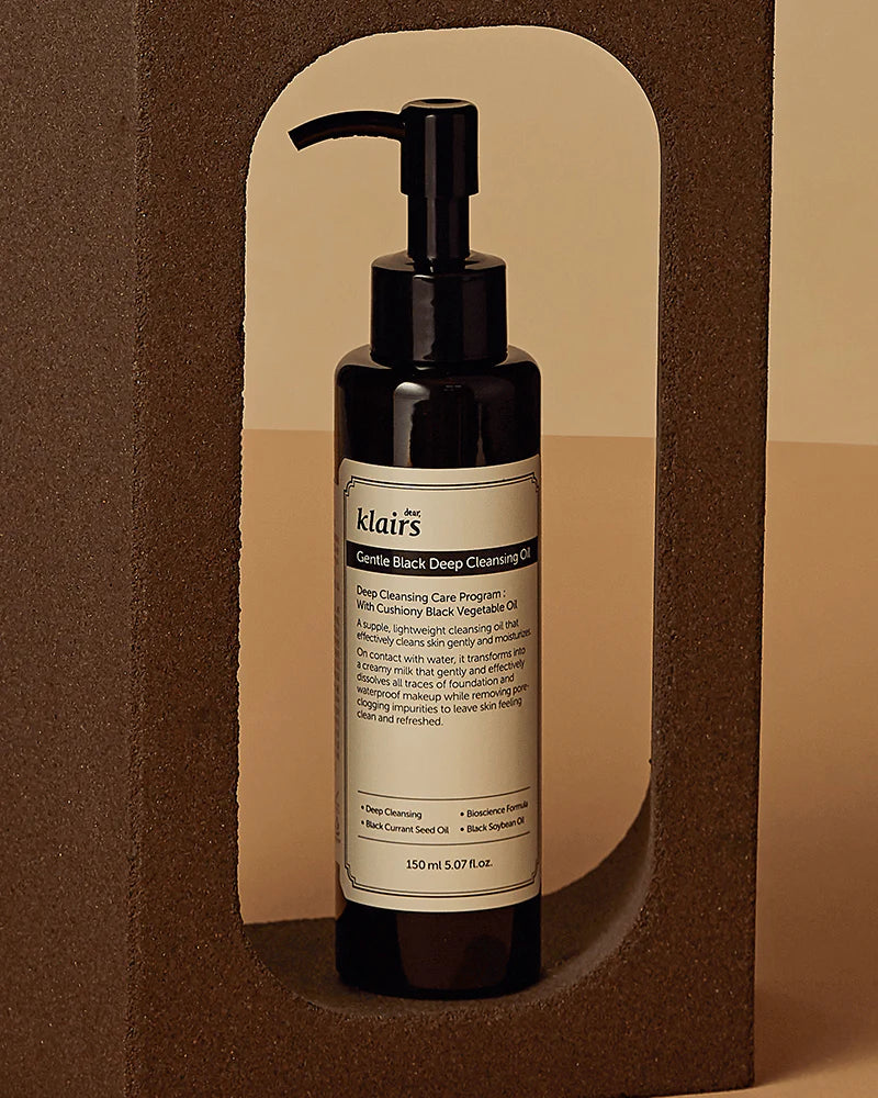 Dear, Klairs - Gentle Black Deep Cleansing Oil
