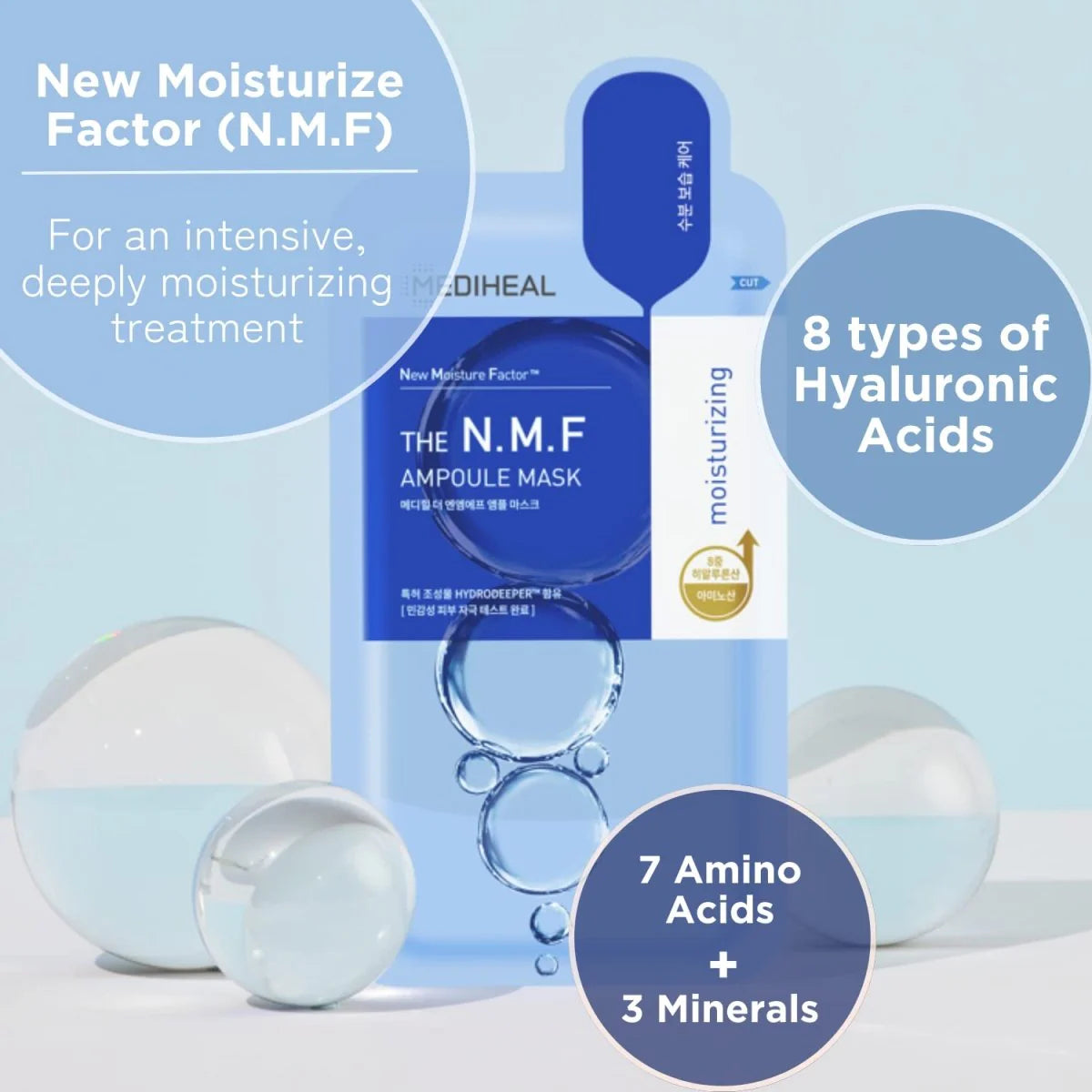 Mediheal - N.M.F Aquaring Ampoule Mask