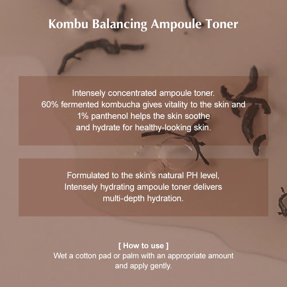 KAINE - Kombu Balancing Ampoule Toner