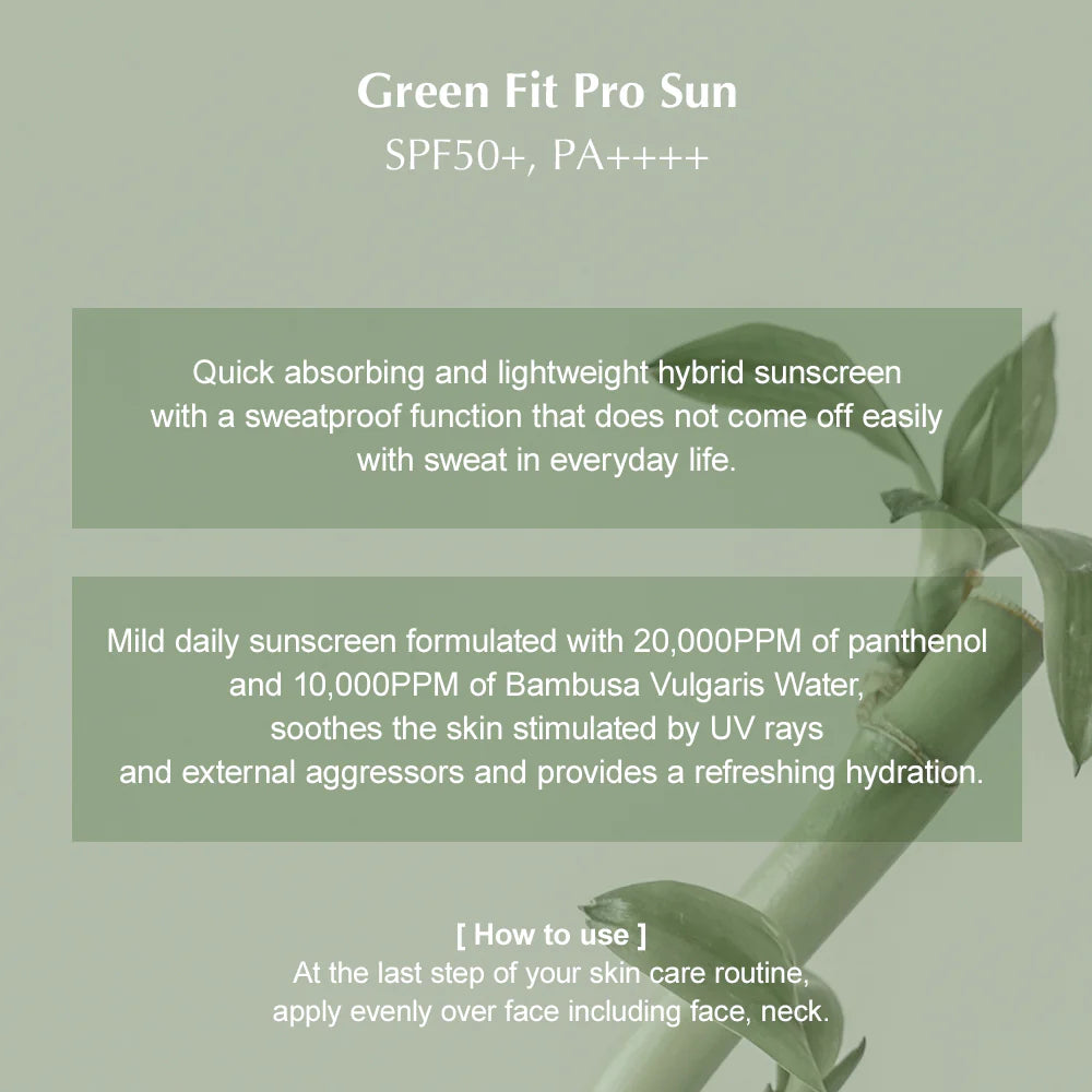 KAINE - Green Fit Pro Sun SPF 50+++
