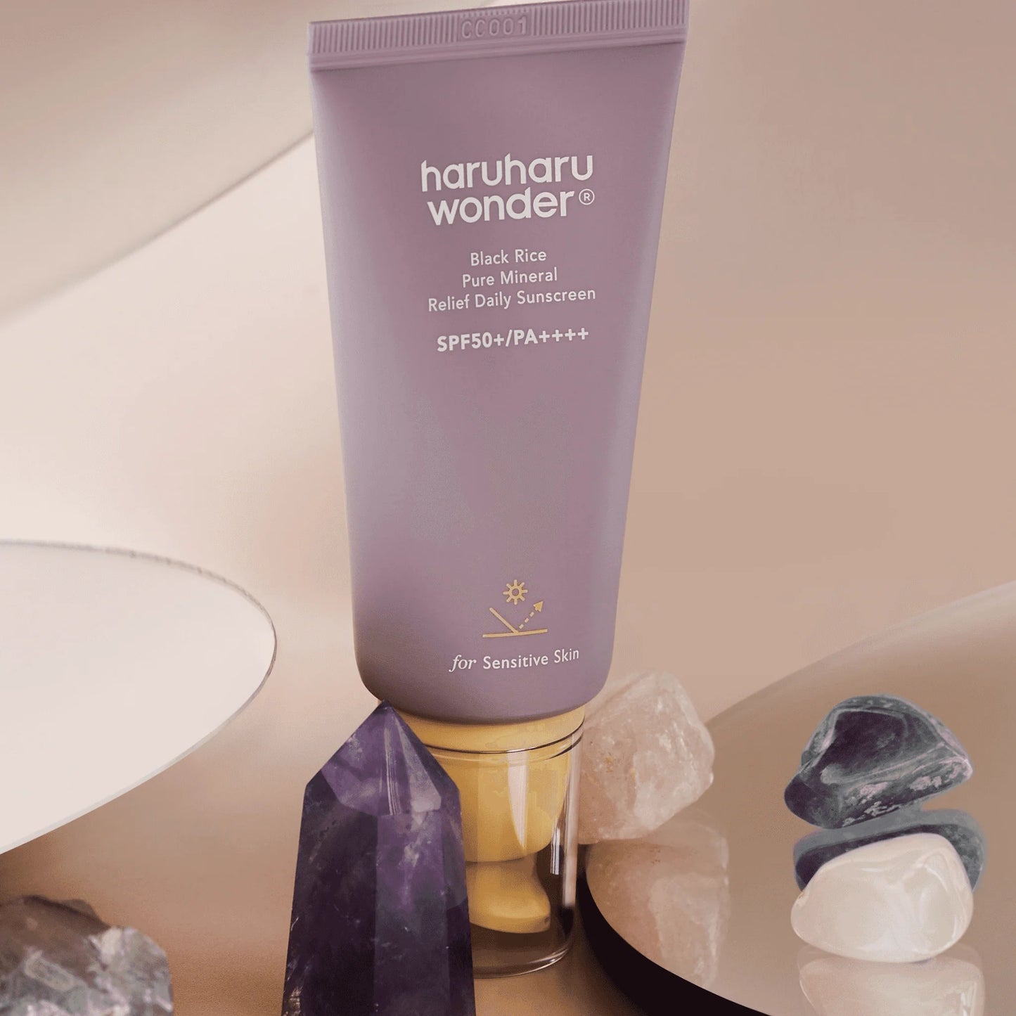 haruharu wonder - Black Rice Pure Mineral Relief Daily Sunscreen