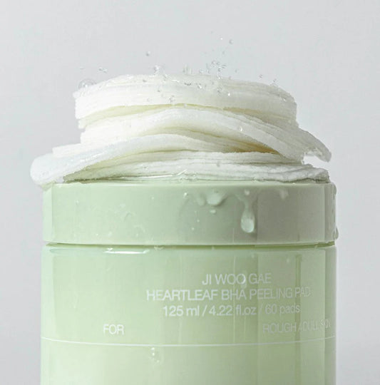 Celimax - JIWOOGAE Heartleaf BHA Peeling Pad