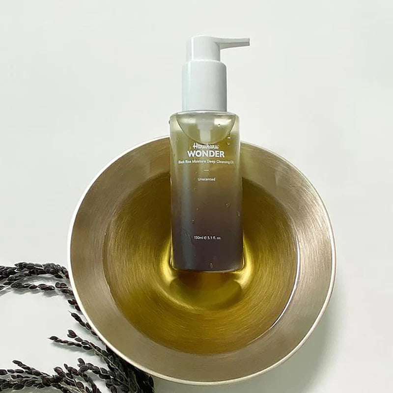 HaruHaru Wonder - Black Rice Moisture Deep Cleansing Oil غسول زيتي