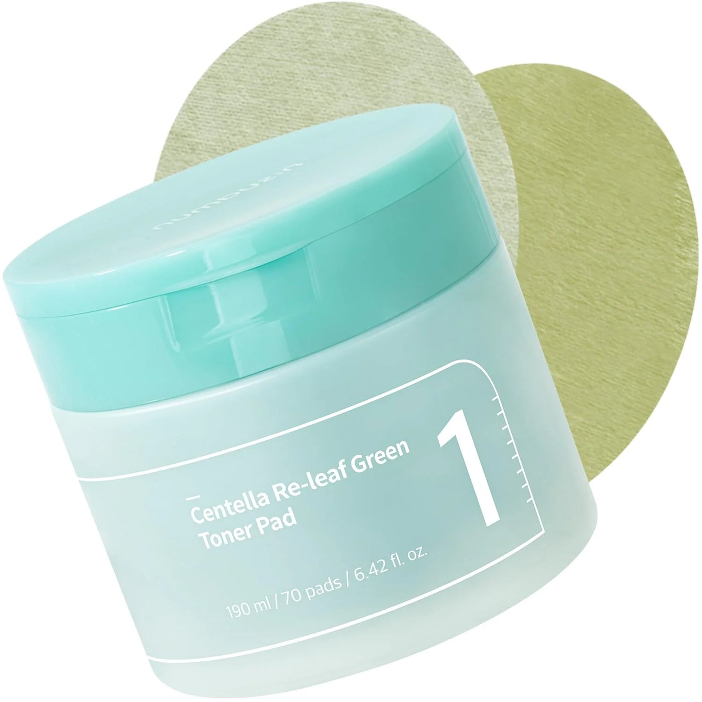 Numbuzin - No.1 Centella Re-Leaf Green Toner Pad