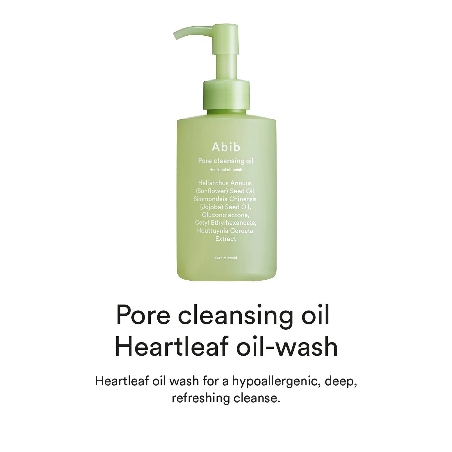 Abib Pore cleansing oil Heartleaf oil-wash