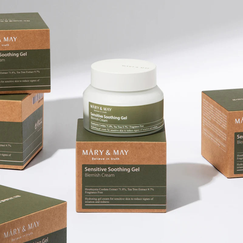 MARY & MAY - Sensitive Soothing Gel Blemish Cream
