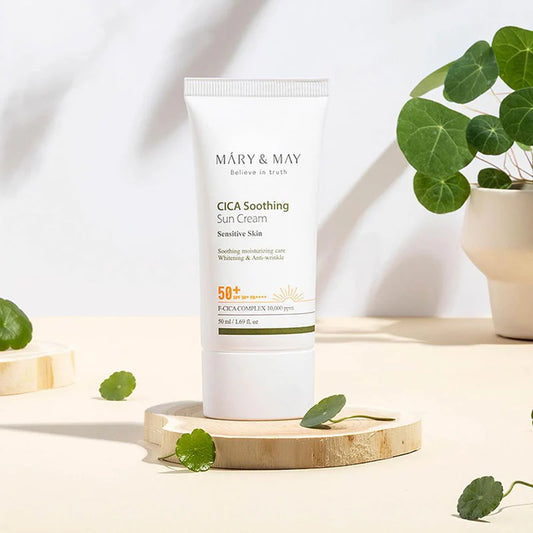 MARY & MAY - CICA Soothing Sun Cream SPF50+ PA++++