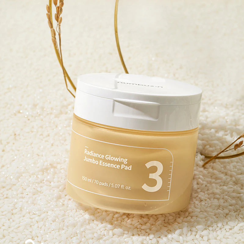 Numbuzin - No.3 Radiance Glowing Jumbo Essence Pad