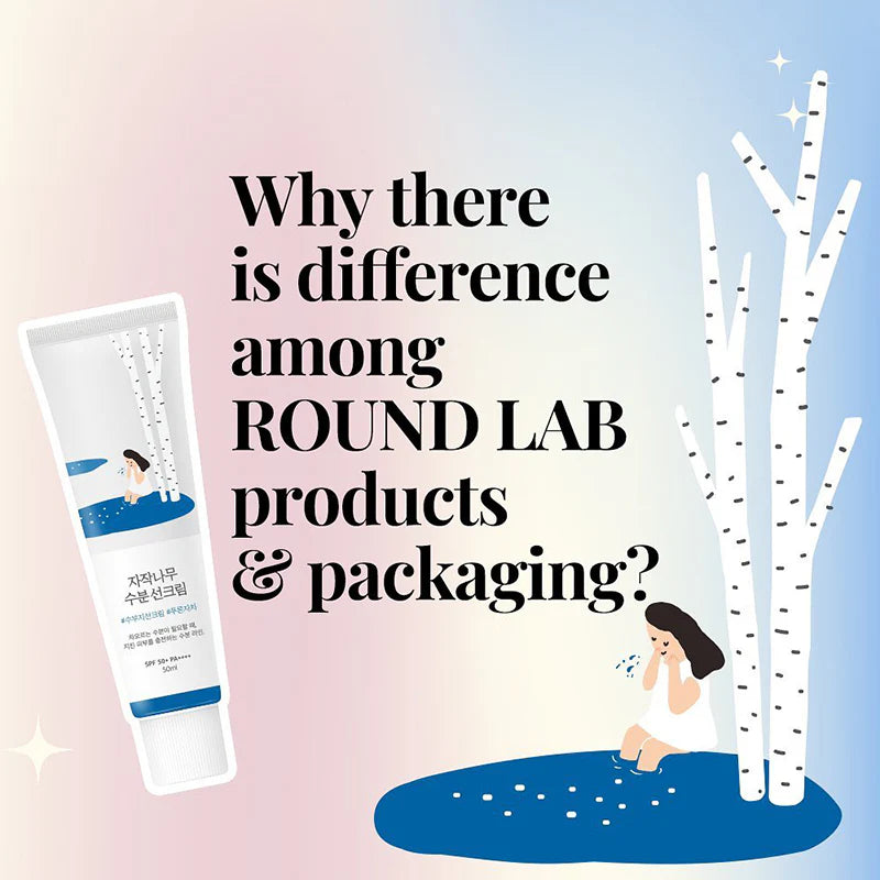 ROUND LAB - Birch Juice Moisturizing Sun Cream SPF50+ PA++++