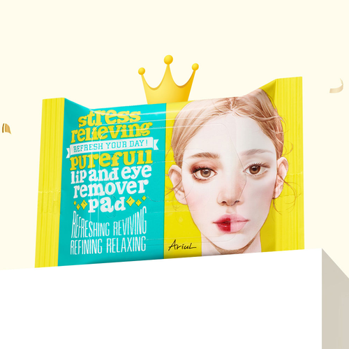 ARIUL - Stress Relieving Purefull Lip & Eye Remover Pad (30pads)
