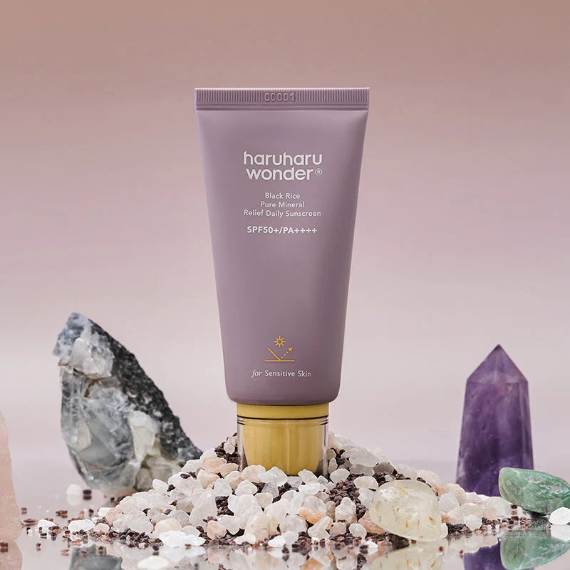 haruharu wonder - Black Rice Pure Mineral Relief Daily Sunscreen