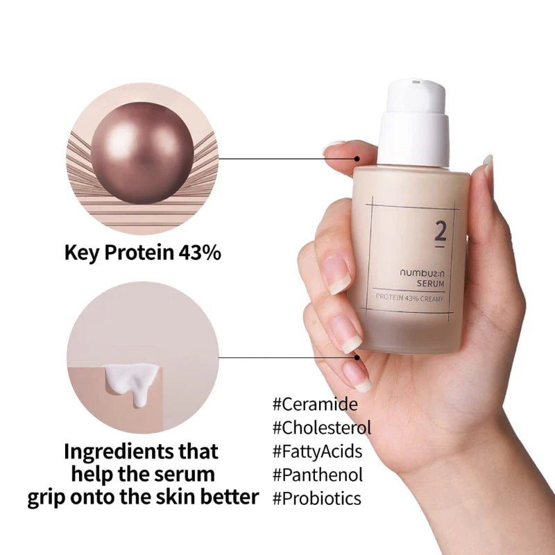 Numbuzin - No.2 Protein 43% Creamy Serum
