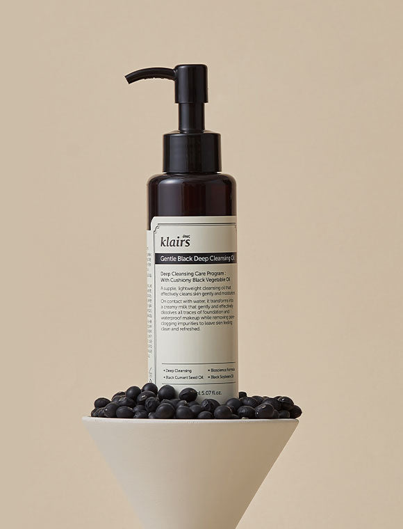 Dear, Klairs - Gentle Black Deep Cleansing Oil