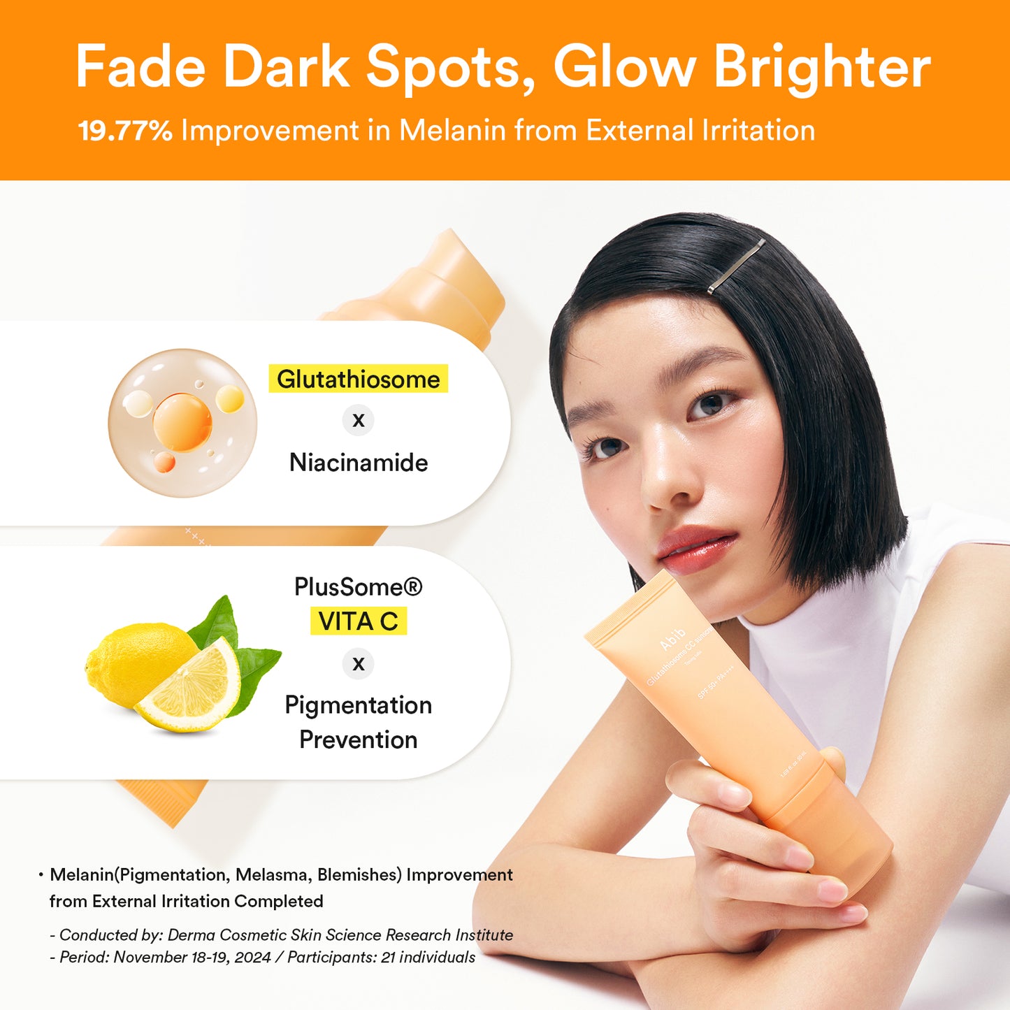 Abib - Glutathiosome CC Sunscreen Toning Tube