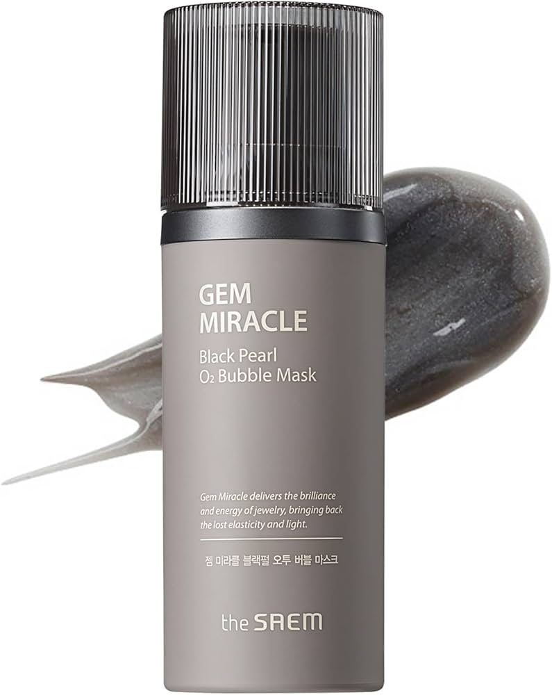 The Saem - Gem Miracle Black Pearl O2 Bubble Mask