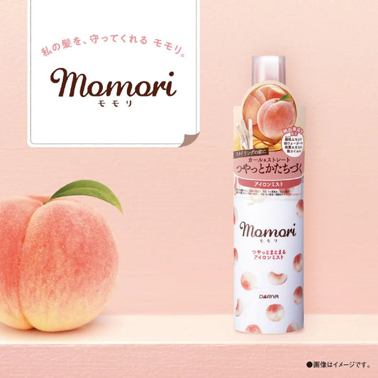 DARIYA - Momori Peach Glossy Iron Hair Mist