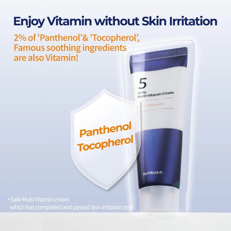 Numbuzin - No.5 Daily Multi-Vitamin Cream