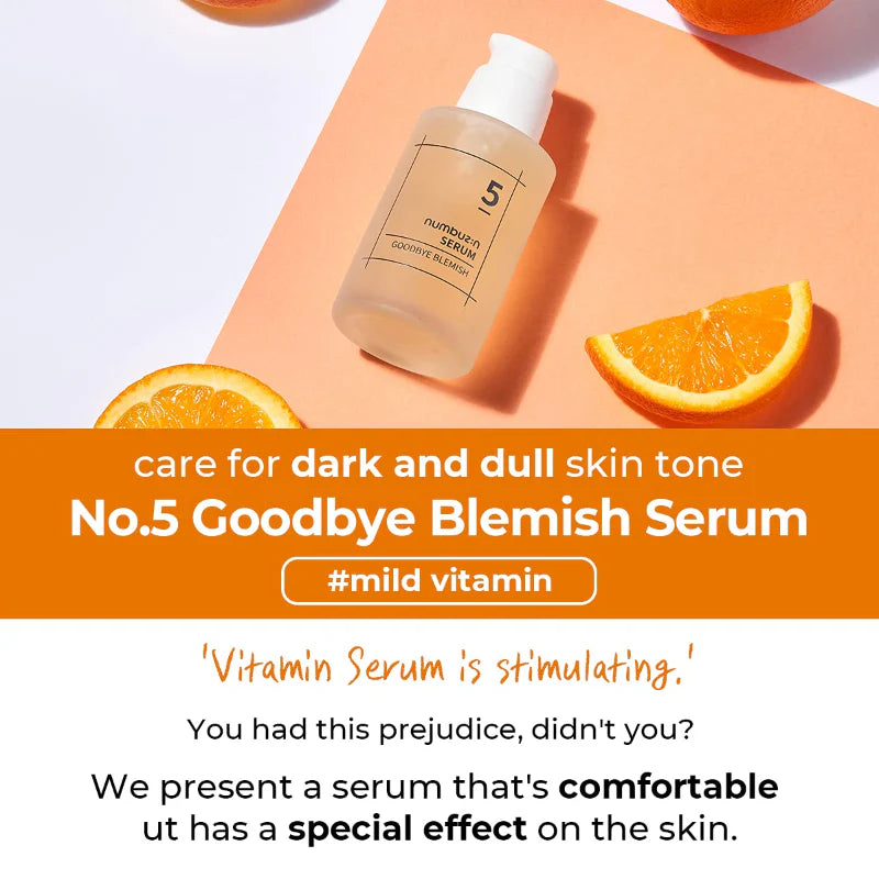 Numbuzin - No.5 Goodbye Blemish Serum