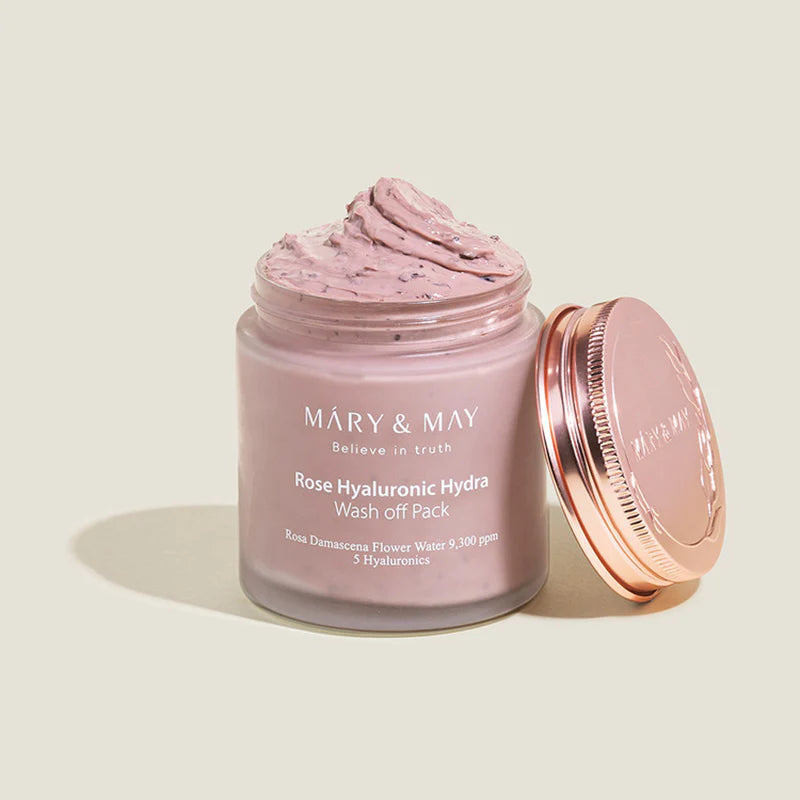 MARY & MAY - Rose Hyaluronic Hydra Wash Off Pack
