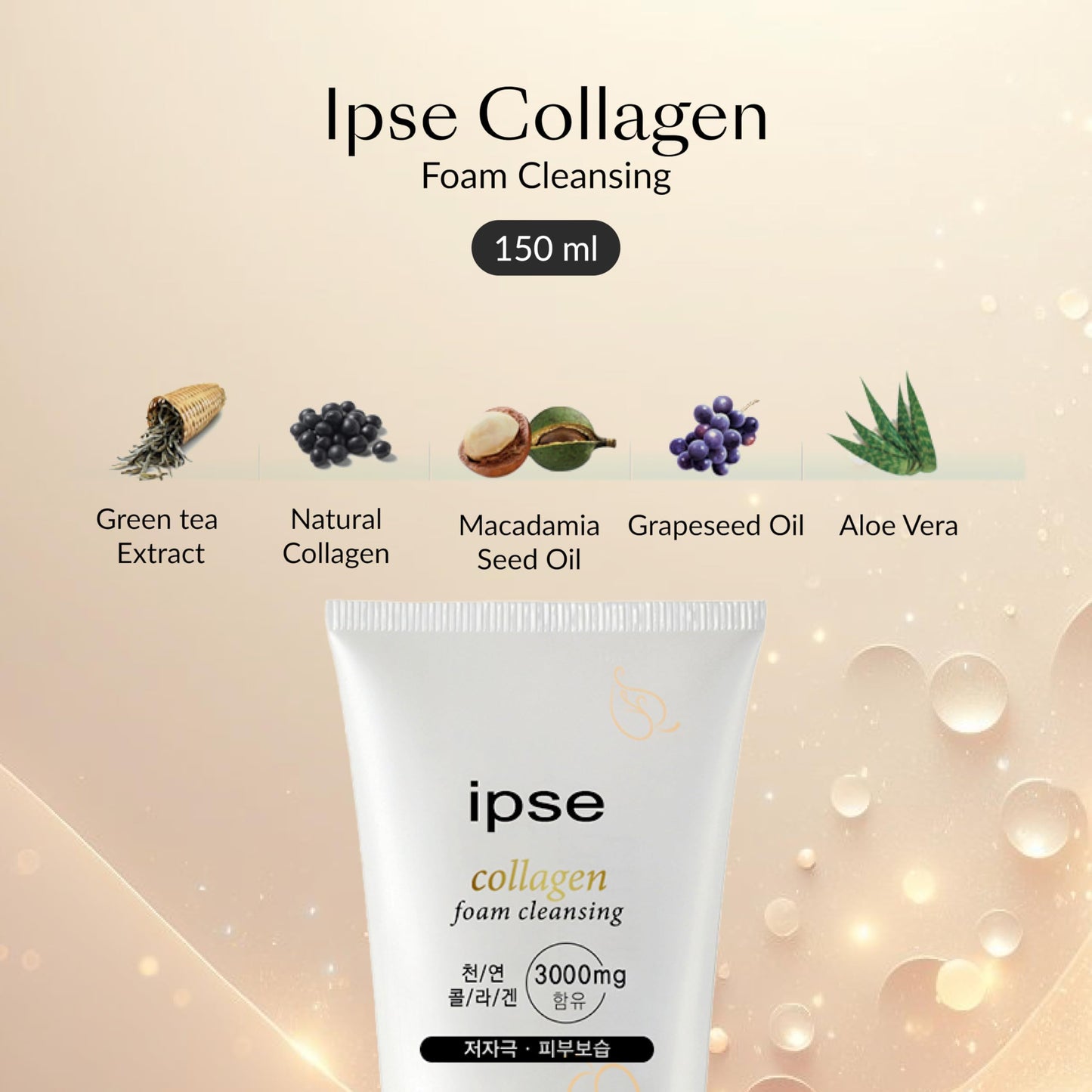 IPSE - Collagen Cleansing Foam