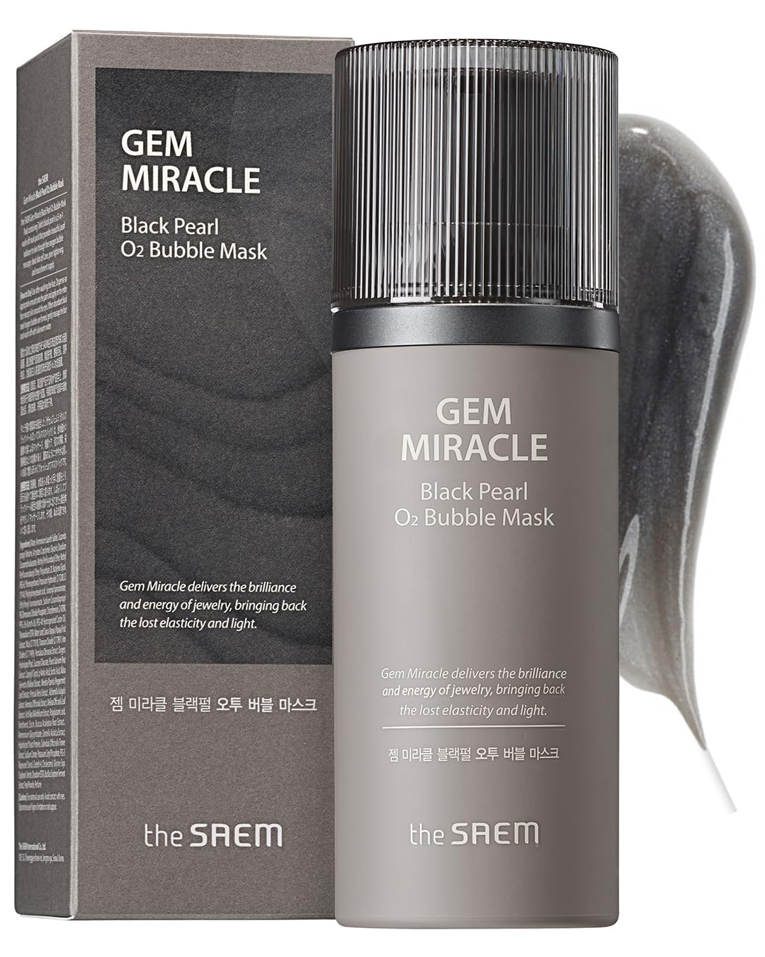 The Saem - Gem Miracle Black Pearl O2 Bubble Mask