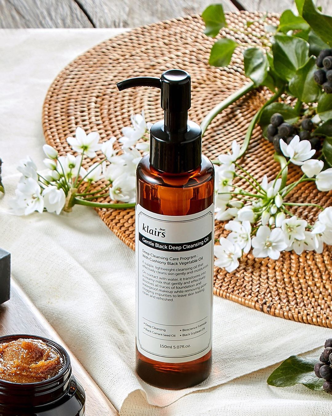 Dear, Klairs - Gentle Black Deep Cleansing Oil