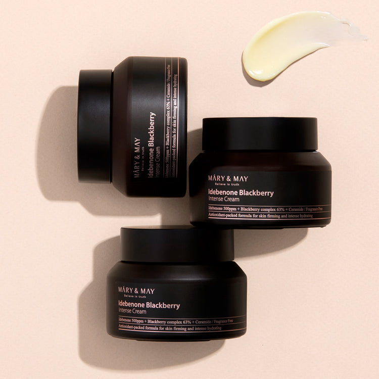 Mary&May - Idebenone Blackberry Intense Cream كريم ترطيب بالبلاك بيري