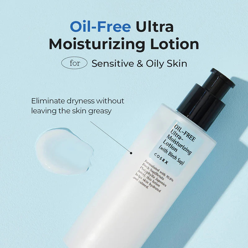 COSRX - Oil Free Ultra Moisturizing Lotion with Birch Sap
