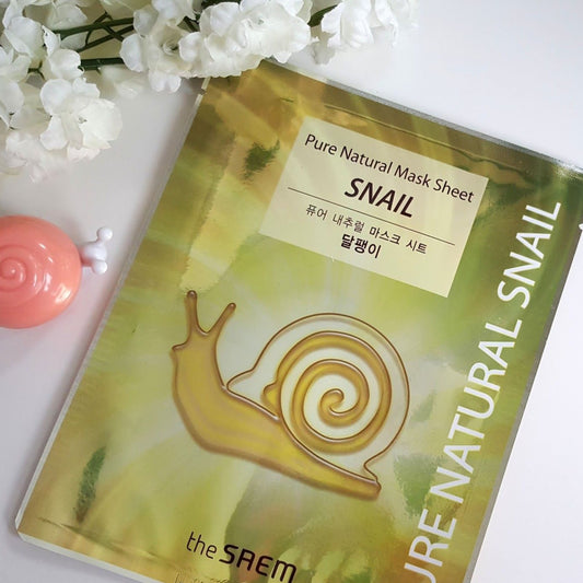The Saem - Snail Pure Natural Mask Sheet