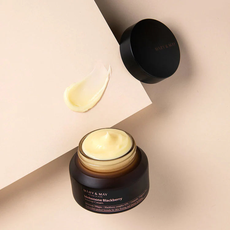 Mary&May - Idebenone Blackberry Intense Cream كريم ترطيب بالبلاك بيري