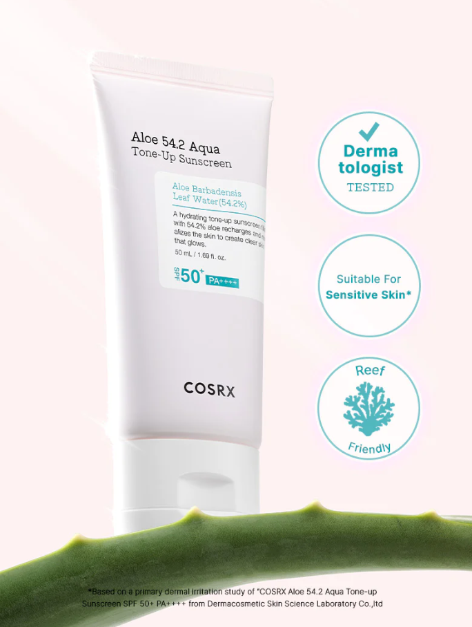COSRX - Aloe 54.2 Aqua Tone-Up Sunscreen